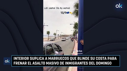 Interior suplica a Marruecos que blinde su costa para frenar el asalto masivo de inmigrantes del domingo