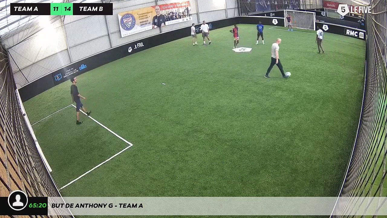 But de Anthony G - Team A