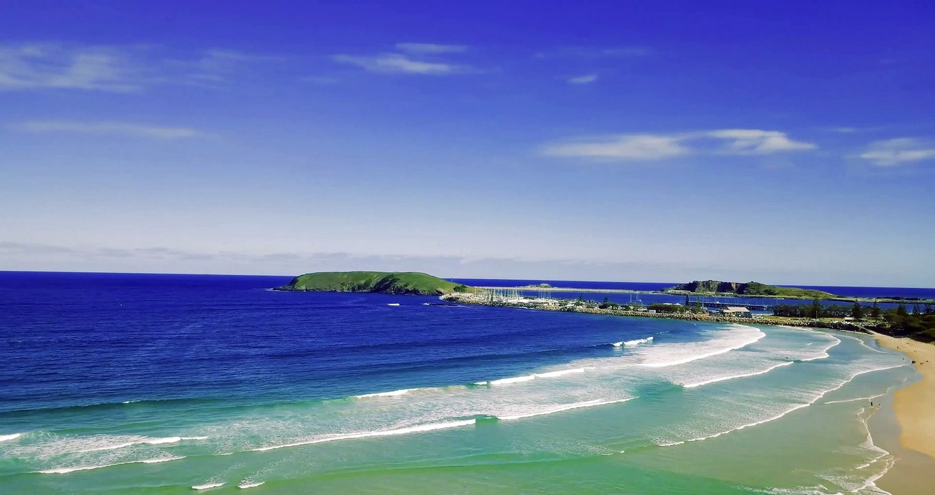 Drone view - beach