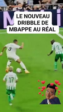 Le nouveau dribble incroyable de Mbappé Au Real madrid-1