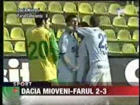 Dacia Mioveni 2-3 Farul C-ta(Et. 30, 20.04.2008 Rez. meci)