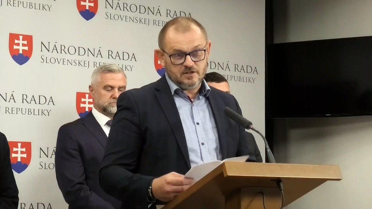 ZÁZNAM: T. Gašpar:Trváme na tom, že šéfom výboru na kontrolu SIS má byť zástupca opozície