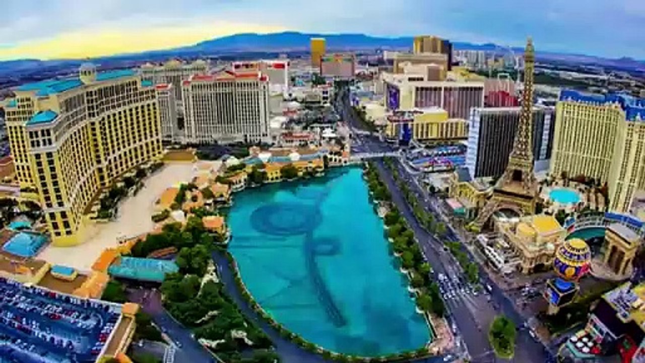 4K Las Vegas USA  All Drone Videos with soothing music