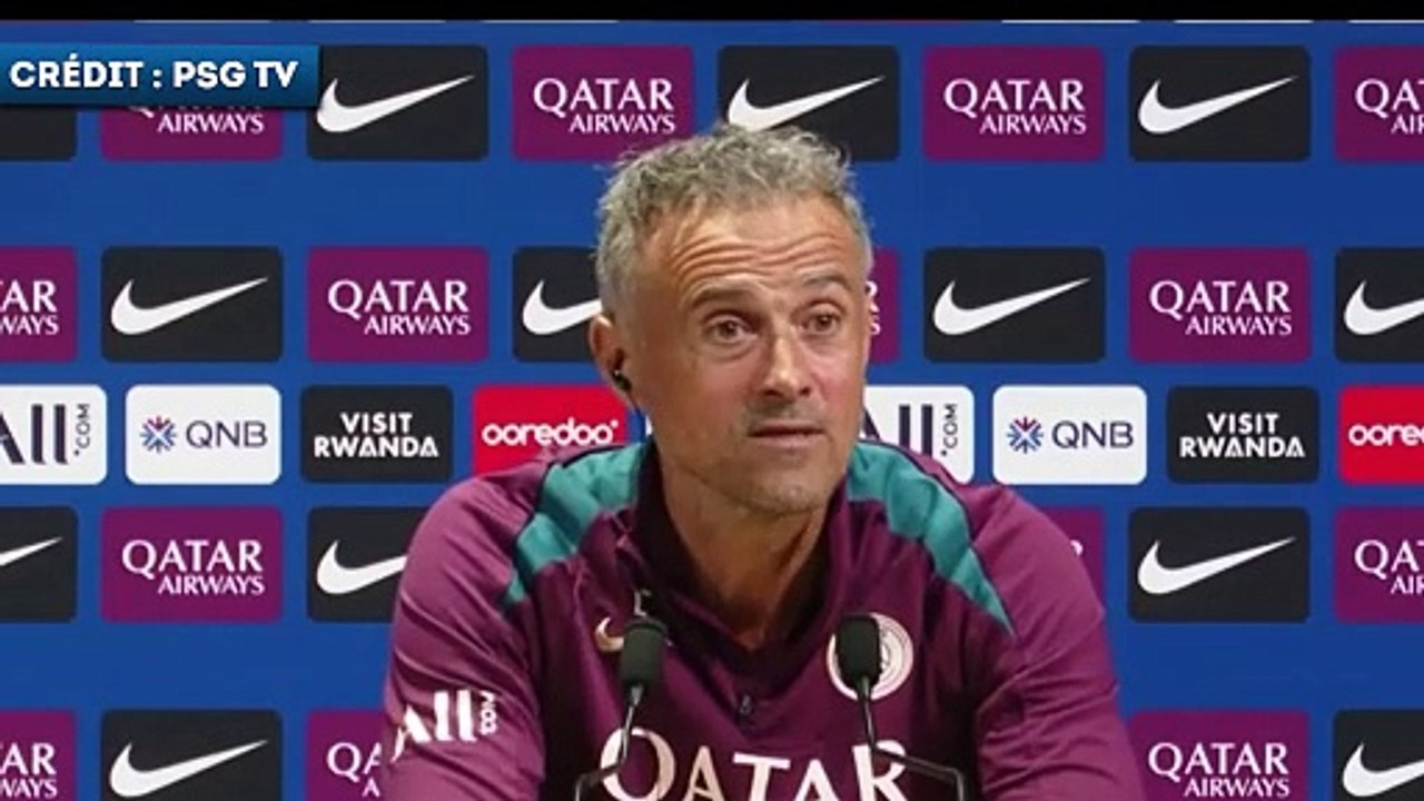 Luis Enrique fait l'éloge de Bradley Barcola