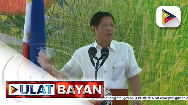 PBBM, pinangunahan ang paglulunsad ng 'Agri Puhunan at Pantawid Program'