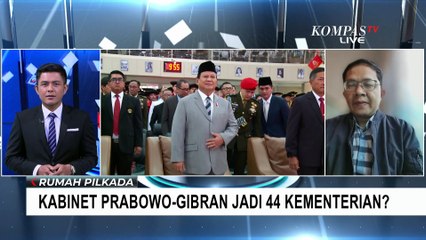 [FULL] Pengamat Bahas Efektivitas Kabinet Prabowo-Gibran, 44 Kementerian: Anggaran Membengkak?
