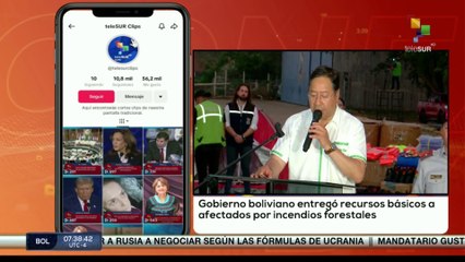 Conexión Digital Matutina 13-09 Combaten incendios forestales en Bolivia