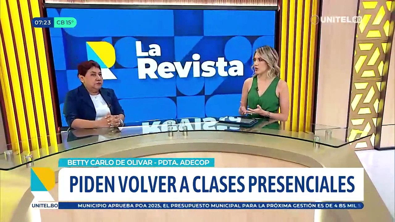 ​Este viernes se define la modalidad de clases en Santa Cruz; Adecop solicita volver a presenciales