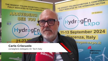 Hydrogen Expo, Criscuolo (Air Tech Italy): "Aeroporti molto energivori, filiera impegnata nella conversione green”