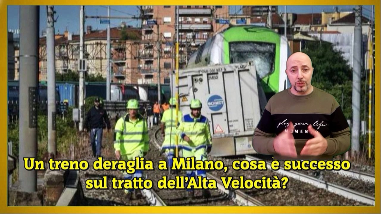 Un treno deraglia a Milano, cosa è successo sul tratto dell’Alta Velocità