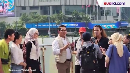 Keliling Bareng Kelompok Disabilitas, Ini Janji RK Jika Jadi Gubernur Jakarta