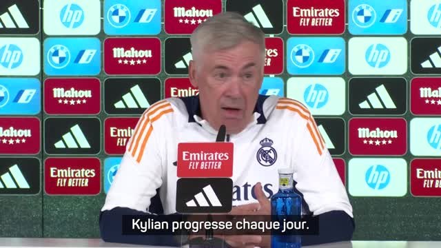 Real Madrid - Ancelotti ne voit pas Mbappé et Vinicius affectés par les critiques