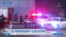 Hombres armados persiguen y ejecutan a un hombre en Escobedo, Nuevo León