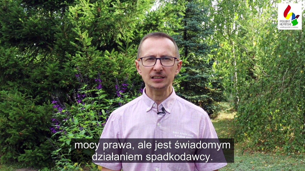 Wideo poradnik nt. "testamentu" dla mieszkańców Powiatu Kępińskiego