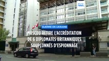 La Russie suspend l'accréditation de six diplomates britanniques
