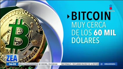 El bitcoin podría llegar a los 60 mil dólares