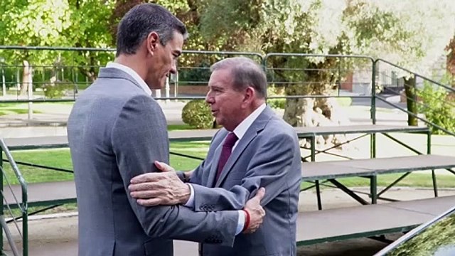 Pedro Sánchez se reúne con el opositor venezolano Edmundo González