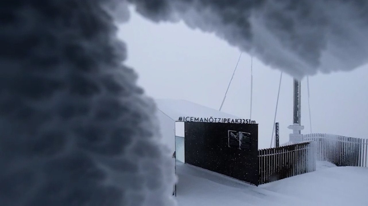 La neve imbianca le piste dell?Alpin Arena Senales, gi? pronte per l?avvio della stagione
