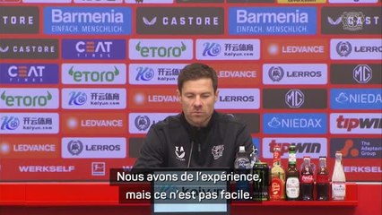 Bayer - Xabi Alonso veut repartir de l'avant