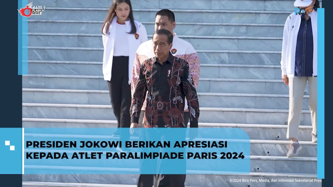 Presiden Jokowi Beri Apresiasi Atlet Paralimpik Paris 2024