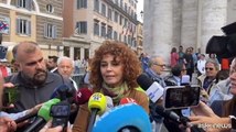 A Roma i funerali di Giurato, Paola Saluzzi: 