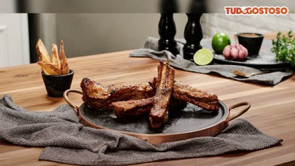 Costelinha de Porco na Airfryer