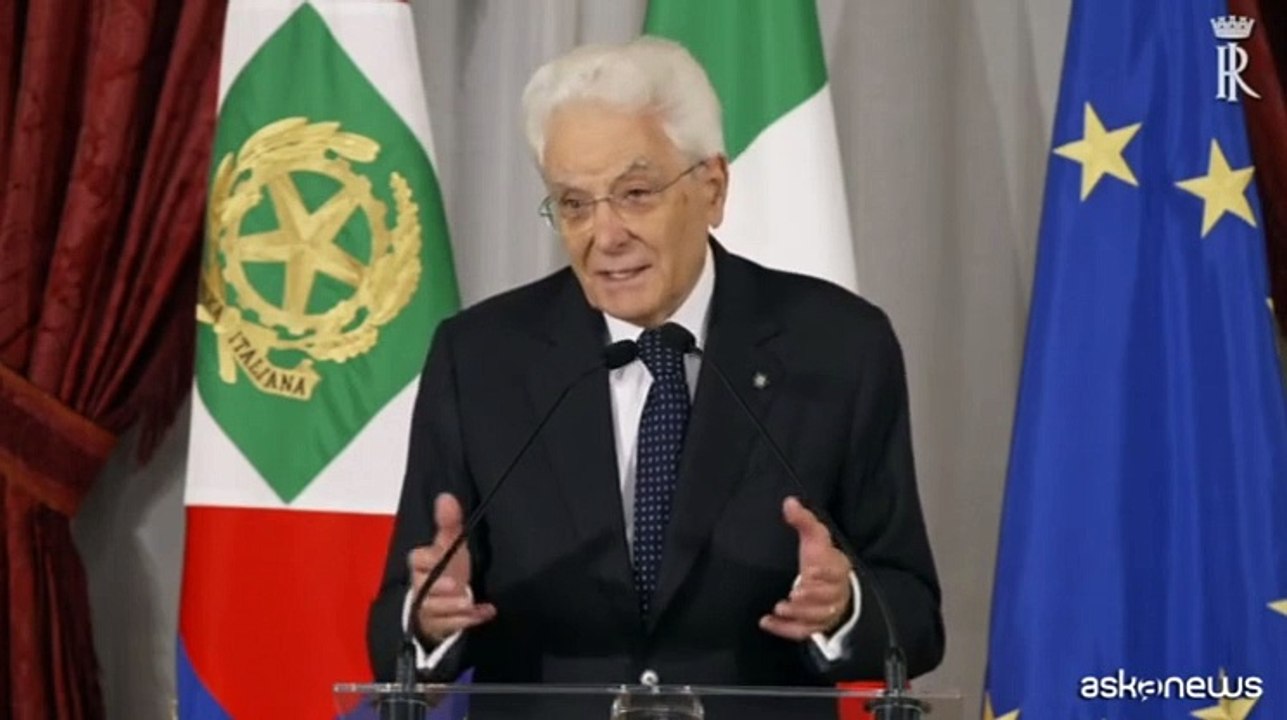 Mattarella: grazie a societ? "Dante" per quanto fa per lingua italiana