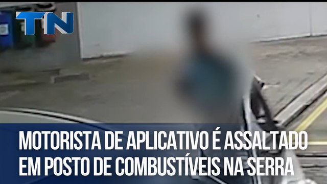 Motorista de aplicativo é assaltado em posto de combustíveis na Serra