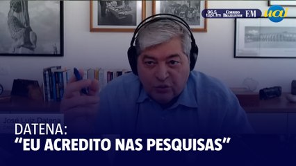 Descargar video: Datena diz acreditar nas pesquisas eleitorais