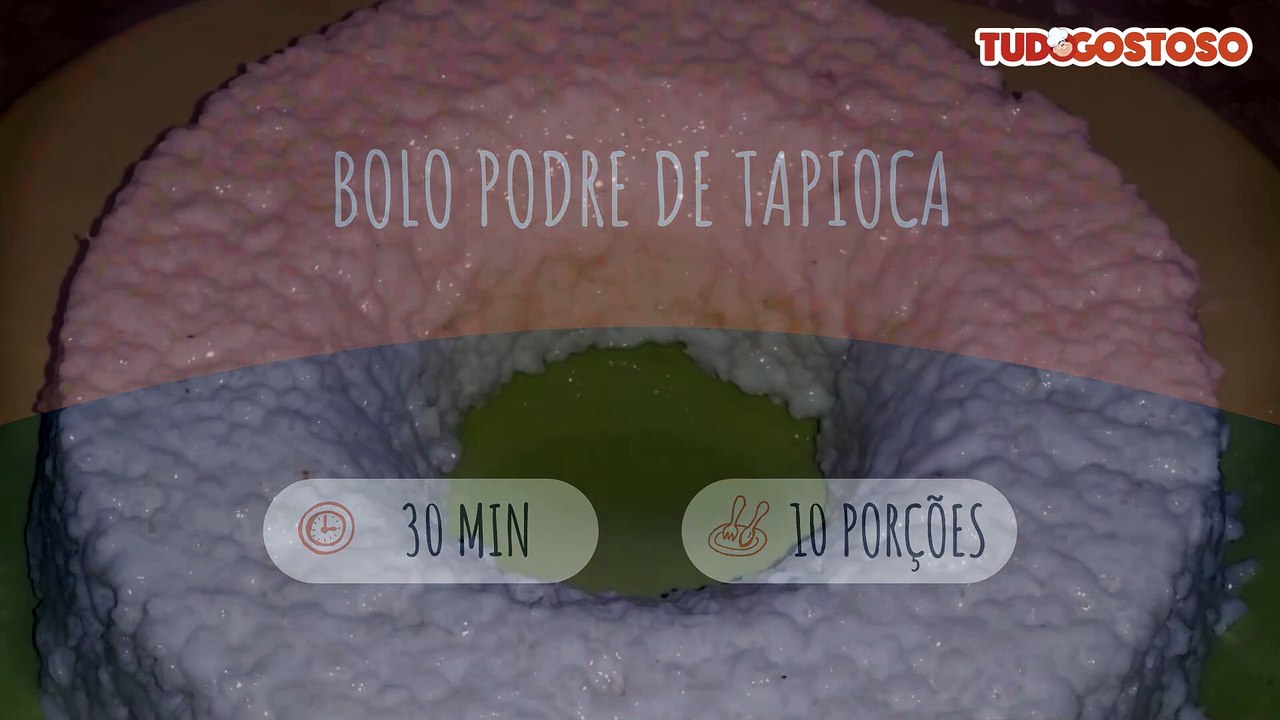 BOLO PODRE DE TAPIOCA