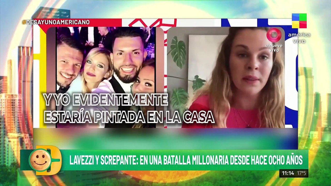 Yanina Screpante vs. Lavezzi: la pelea por los 17 millones de dólares