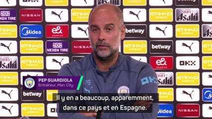Guardiola ironise sur les sanctions : "On sait ce que les gens espèrent"
