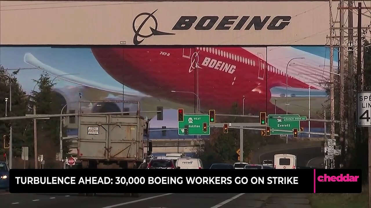 Turbulence Ahead: 30,000 Boeing Workers Go On Strike