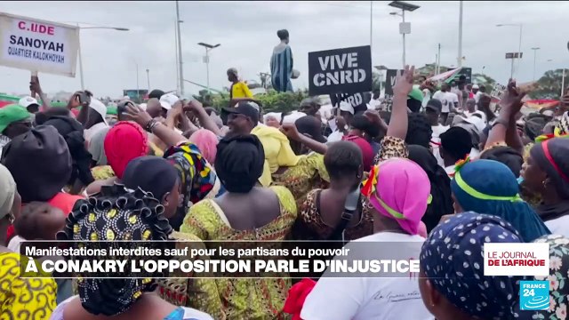 Guinée : manifestations interdites, sauf pour les partisans du pouvoir