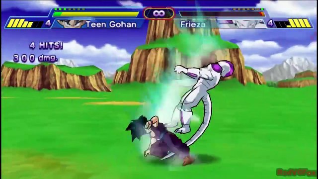TEEN GOHAN Arcade Mode - Dragon Ball Z; Shin Budokai (PSP)