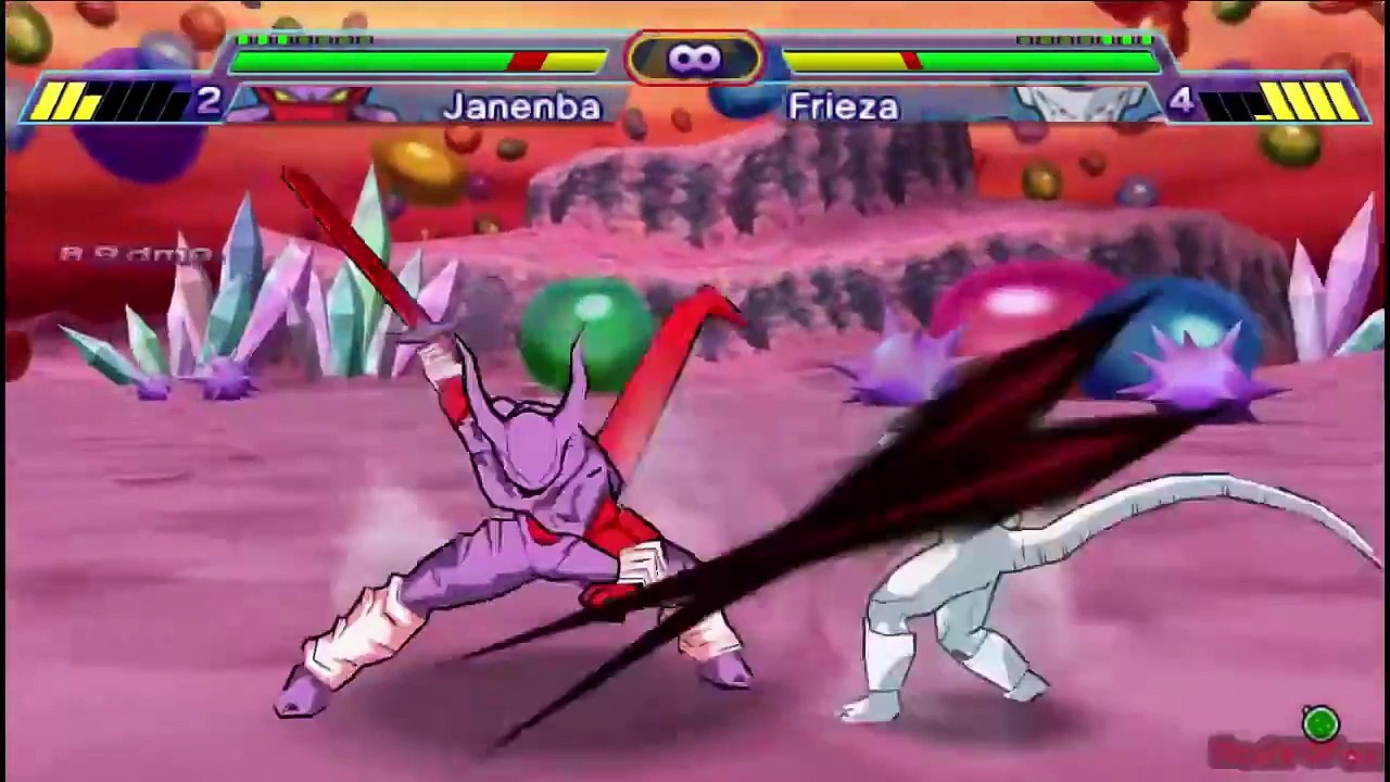 JANEMBA Arcade Mode - DragonBall Z; Shin Budokai (PSP)