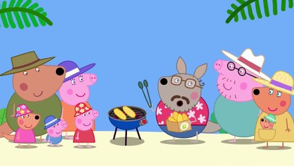 Peppa Pig _ Christmas with Kylie Kangaroo _ Family Kids Cartoon