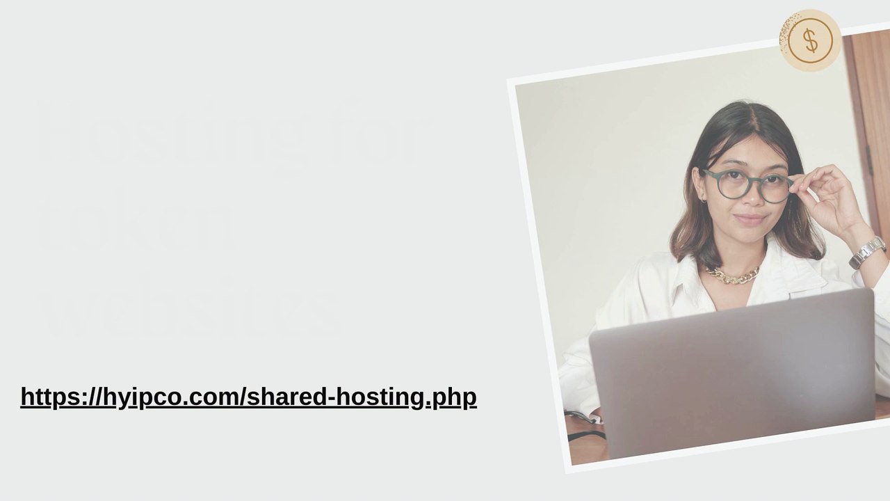Hosting for token websites
