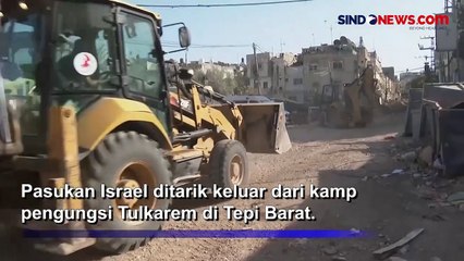 Pasukan Israel Meninggalkan Kehancuran di Tepi Barat