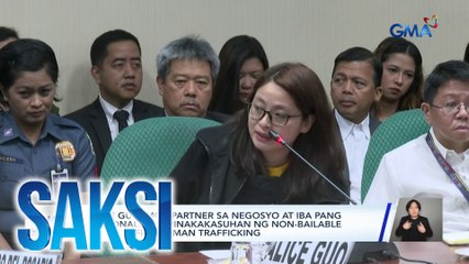 Alice Guo, mga partner sa negosyo at iba pang personalidad, pinakakasuhan ng non-bailable na qualified human trafficking | Saksi