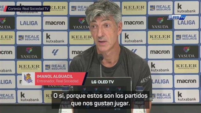 Imanol: Para nada tengo miedo al Madrid