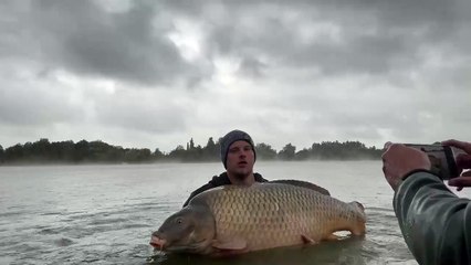 Kacper Stępień z Międzyzdrojów złowił rekordowego karpia