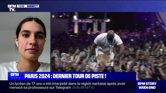 Parade des Champions: Je loupe une coupe du monde pour venir ici à Paris , confie Angèle Hug (vice-championne olympique de kayak cross)