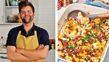 How to Make Loaded Cauliflower Casserole