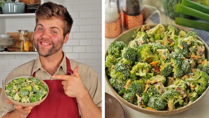 How to Make a Loaded Broccoli Salad
