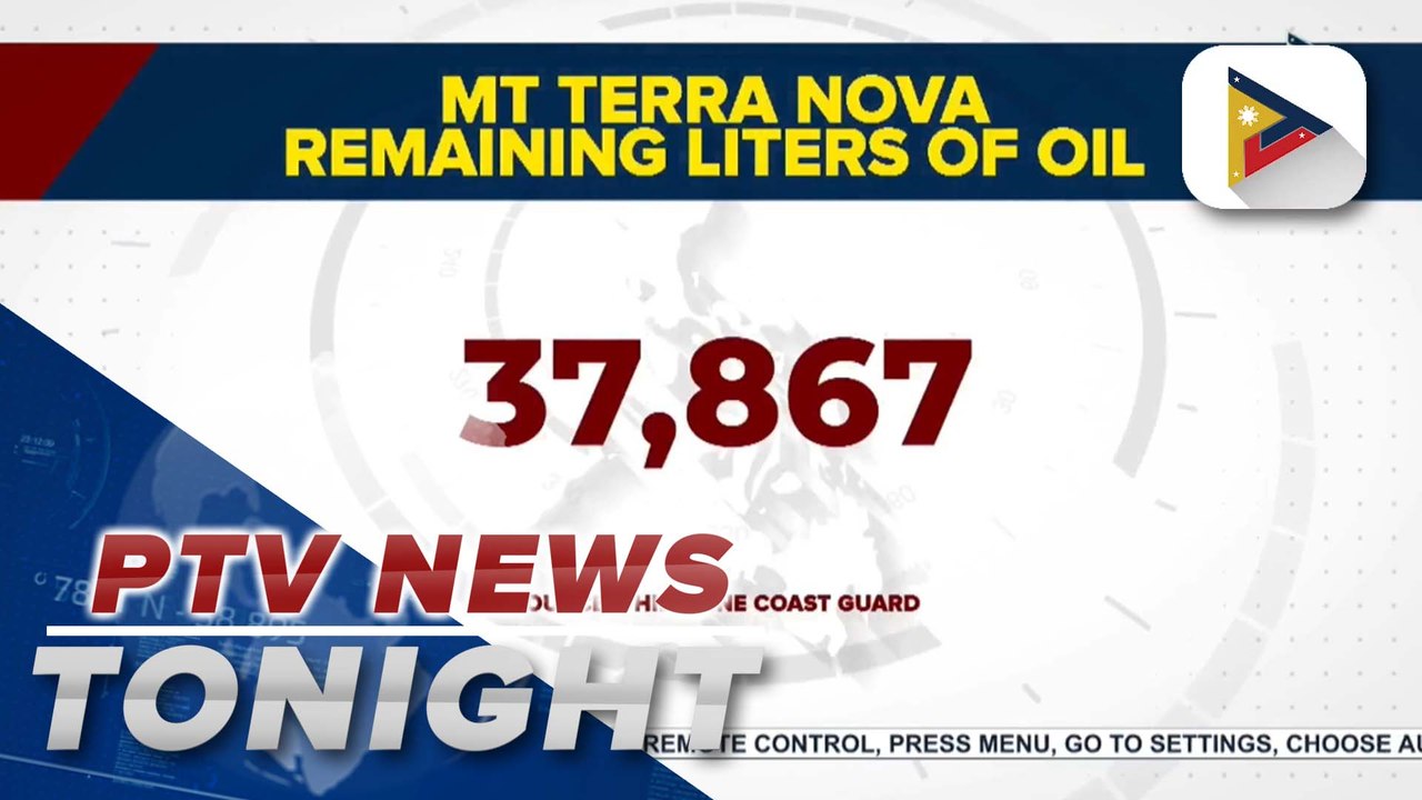 PCG recovers 97% of oil from capsized tanker in Bataan