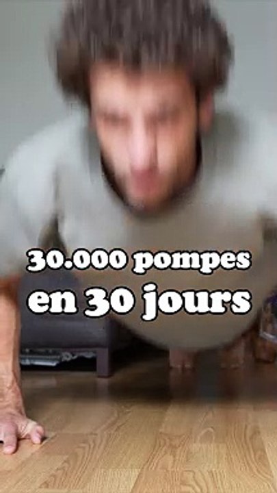 1000 pompes par jour