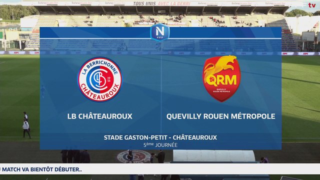 J5I LB Châteauroux vs QRM en replay (4-3) I National FFF 2024-2025)
