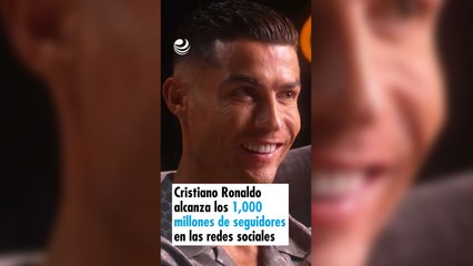 Cristiano Ronaldo alcanza los 1,000 millones de seguidores en las redes sociales