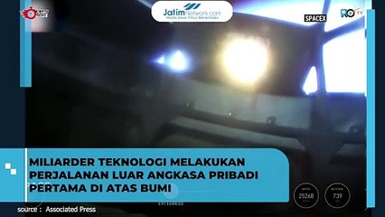 Miliarder Teknologi Lakukan Perjalanan Luar Angkasa Pribadi Pertama di Atas Bumi
